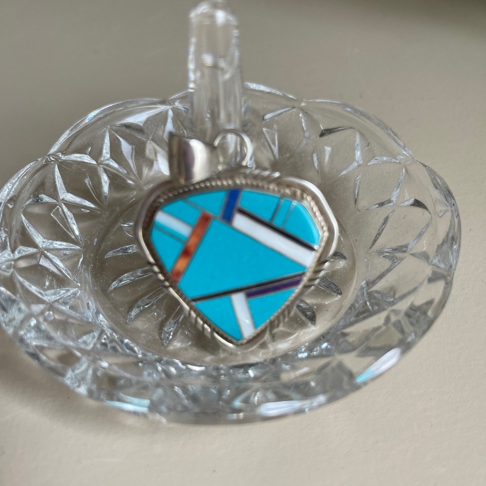 Turquoise & Sterling Silver pendant